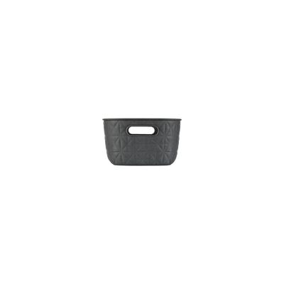 SOFTEX PANIER ANTHRACITE S 4L 264X194X111MM