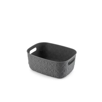SOFTEX PANIER ANTHRACITE S 4L 264X194X111MM