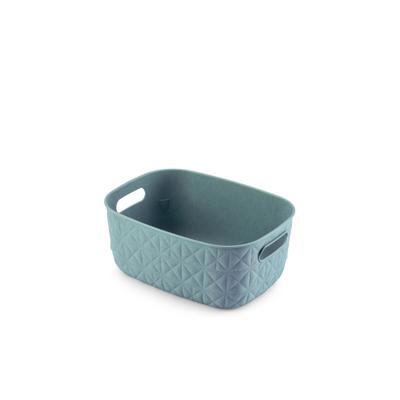 SOFTEX PANIER BLEU VERT S 4L 264X194X111MM