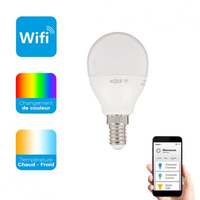 AMPOULE LED CONNECT E14 P45 6W 400LM