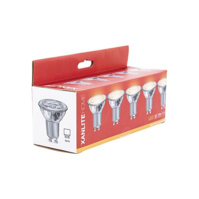 AMPOULE SPOT LED GU10 4.8W 345LM 2700K (5PC)