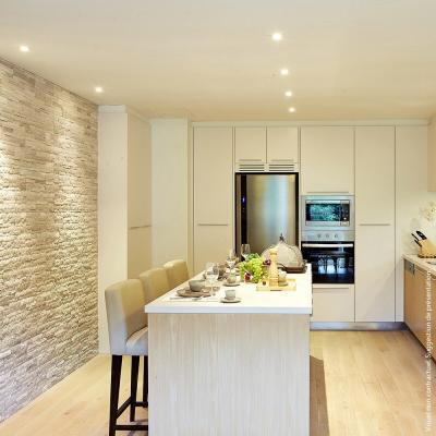 SPOT ENCAST LED GU10 345LM 5W 4000K BLANC (3PC)