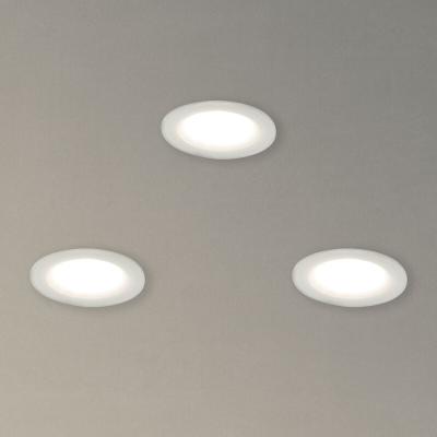 SPOT ENCAST LED GU10 345LM 5W 4000K BLANC (3PC)
