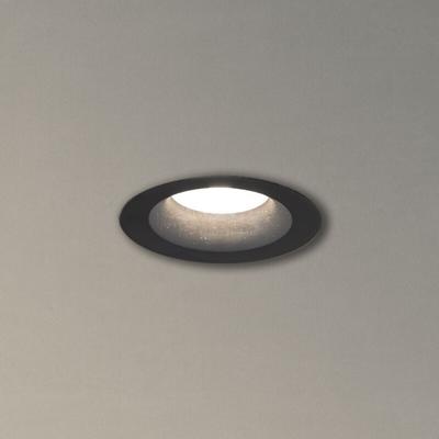 SPOT ENCAST LED GU10 345LM 5W 4000K NOIR