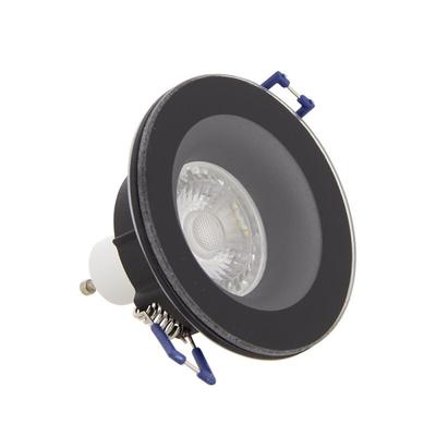 SPOT ENCAST LED GU10 345LM 5W 4000K NOIR