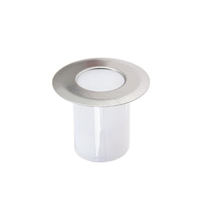 SPOT LED TERRASSE ROND 4000K INOX (2PC)