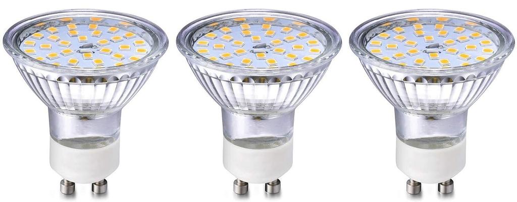 TWILIGHT LED AMPOULE GU10 DIMMABLE 5W 3X400LM 6500K (3PCS)