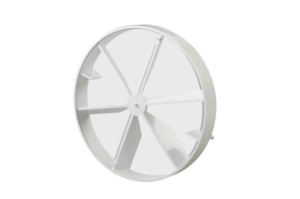 VENTS VALVE UNIDIRECTIONNELLE ANTI-RETOUR D.100MM BLANC