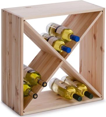 CASIER A VIN SAPIN 52X25X52CM