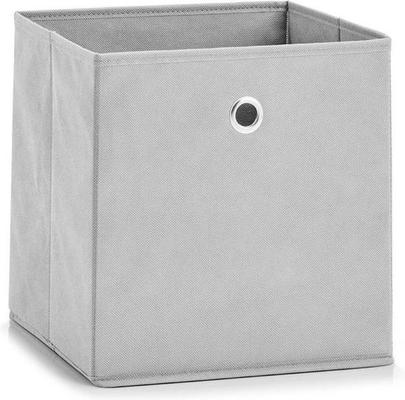 BOITE DE RANGEMENT NON TISSEE GRIS 28X28X28CM