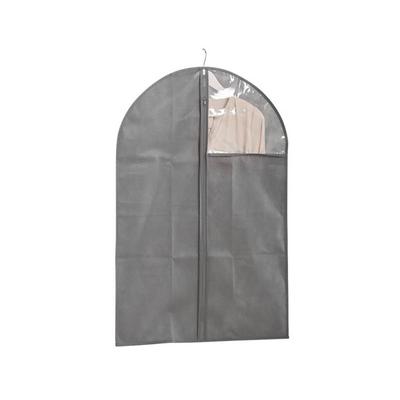 HOUSSE POUR STOCKAGE DE VETEMENTS GRIS 60X90CM
