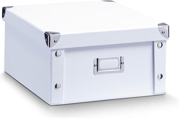 BOITE DE RANGEMENT CARTON BLANC 31X26X14CM