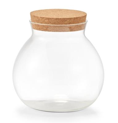 BOCAL CONSERVATION VERRE COUVERCLE EN LIEGE 1050ML