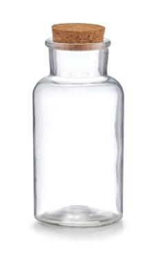 BOCAL CONSERVATION VERRE COUVERCLE EN LIEGE 250ML