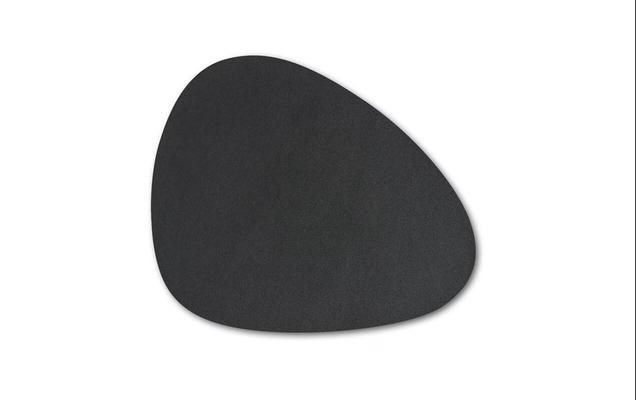 SET DE TABLE OVALE NOIR 42X34CM