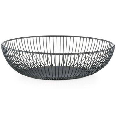 PANIER A FRUITS METAL NOIR D.28CM