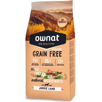 OWNAT GRAIN FREE PRIME JUNIOR LAMB 12KG